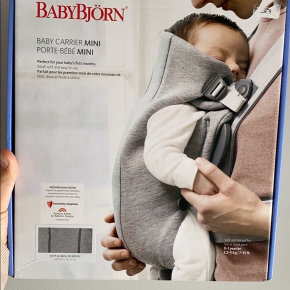 Other Nwb Baby Bjorn Cattier Mini Poshmark